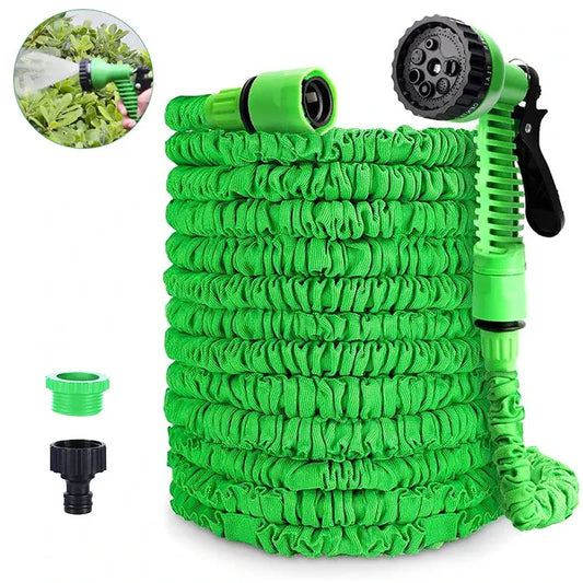 Expandable Magic Garden Hose 25–200FT — High Pressure | Wahooly Expandable Magic Garden Hose — High-Pressure Flexible Water Pipe for Watering, Car Washing & Cleaning (25FT–200FT)