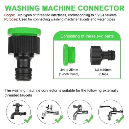 Expandable Magic Garden Hose 25–200FT — High Pressure | Wahooly Expandable Magic Garden Hose — High-Pressure Flexible Water Pipe for Watering, Car Washing & Cleaning (25FT–200FT)