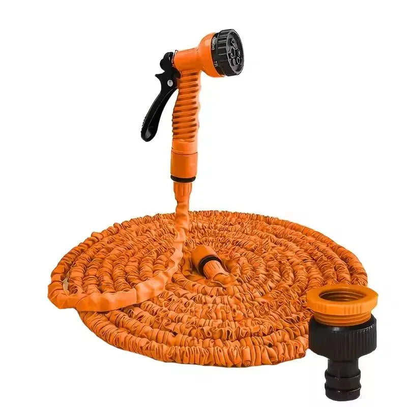 Expandable Magic Garden Hose 25–200FT — High Pressure | Wahooly Expandable Magic Garden Hose — High-Pressure Flexible Water Pipe for Watering, Car Washing & Cleaning (25FT–200FT)