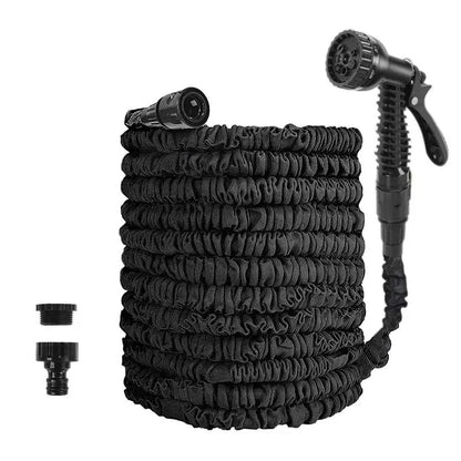 Expandable Magic Garden Hose 25–100FT — Kink-Free & Lightweight | Wahooly Expandable Magic Garden Hose — Lightweight Kink-Free Water Pipe for Watering & Car Washing (25–100FT)