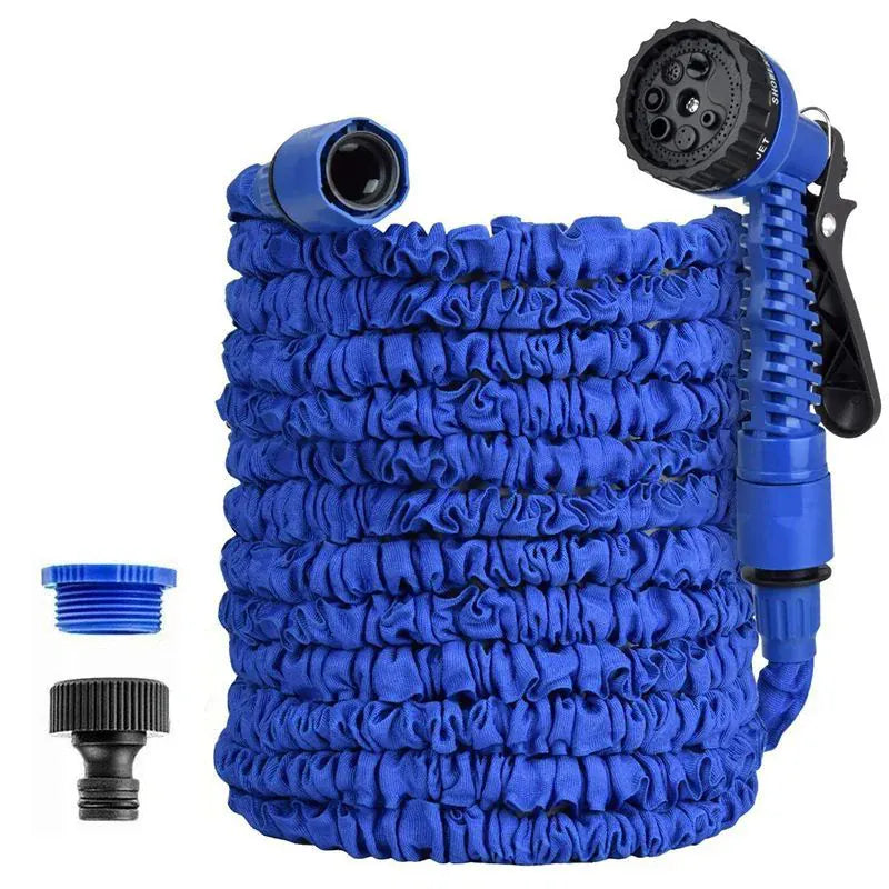 Expandable Magic Garden Hose 25–100FT — Kink-Free & Lightweight | Wahooly Expandable Magic Garden Hose — Lightweight Kink-Free Water Pipe for Watering & Car Washing (25–100FT)