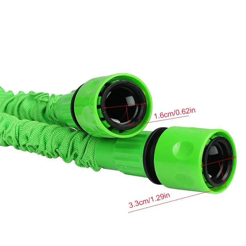Expandable Magic Garden Hose 25–100FT — Kink-Free & Lightweight | Wahooly Expandable Magic Garden Hose — Lightweight Kink-Free Water Pipe for Watering & Car Washing (25–100FT)