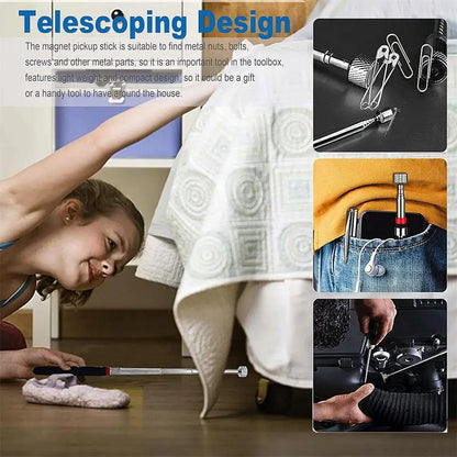 Extendable Magnetic Pickup Rod Extendable Magnetic Pickup Rod