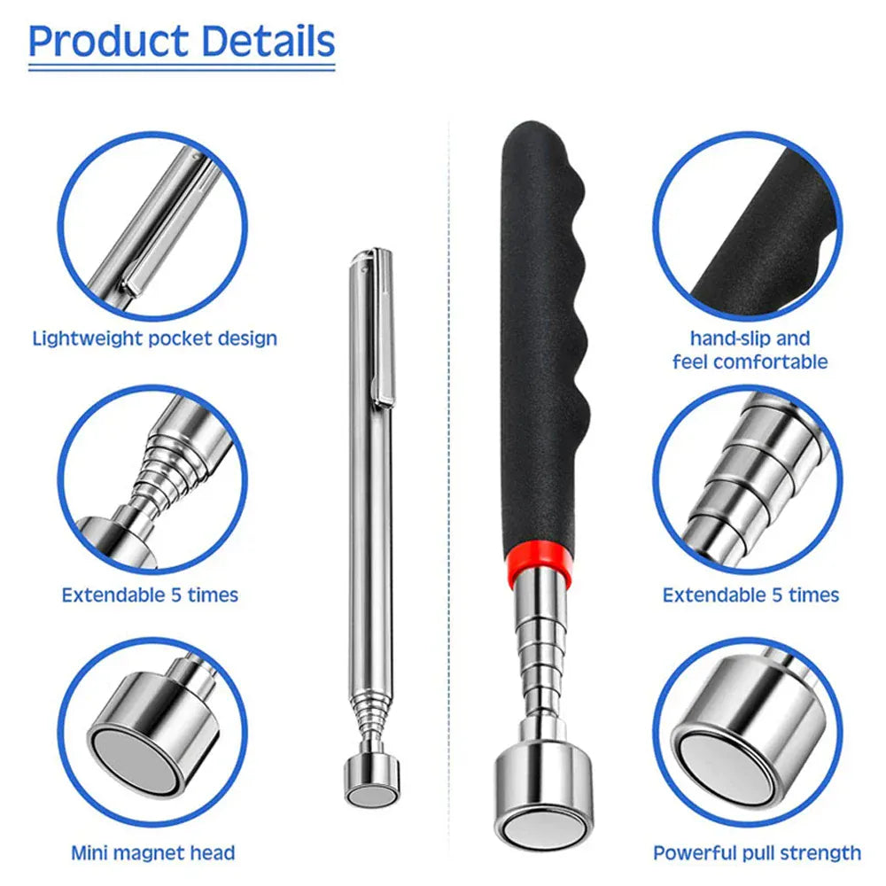 Extendable Magnetic Pickup Rod Extendable Magnetic Pickup Rod