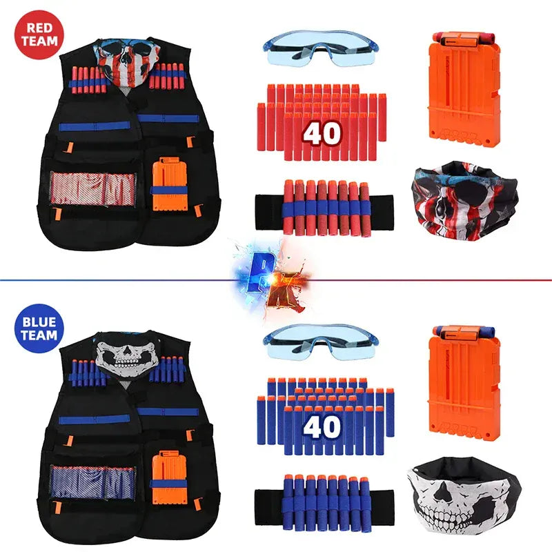 F Kids Tactical Vest Suit Kit Set For Nerf N-Strike Elite Series Outdoor Game Kids Tactical Vest Holder Kit Accessories Toys F Kids Tactical Vest Suit Kit Set For Nerf N-Strike Elite Series Outdoor Game Kids Tactical Vest Holder Kit Accessories Toys