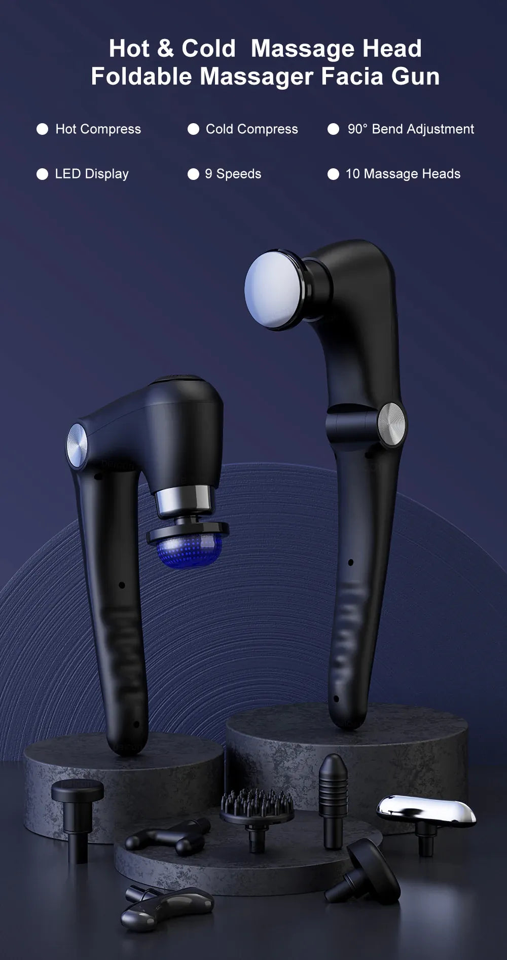 Fascia Massage Gun Shoulder Massage Machine Electric Muscle Massager Gun High Frequency Back Waist Neck Body Massage with Handle Fascia Massage Gun Shoulder Massage Machine Electric Muscle Massager Gun High Frequency Back Waist Neck Body Massage with Handle