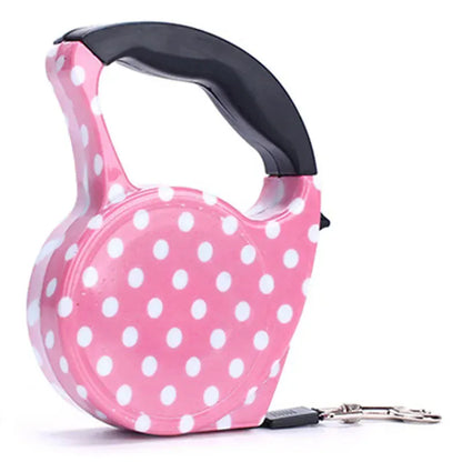 Fashion Printed Retractable Dog Leash 3m & 5m – 16 Colors | Wahooly Fashion Printed Retractable Dog Leash – 3m & 5m | 16 Colors for Small Dogs & Cats