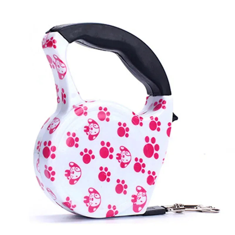 Fashion Printed Retractable Dog Leash 3m & 5m – 16 Colors | Wahooly Fashion Printed Retractable Dog Leash – 3m & 5m | 16 Colors for Small Dogs & Cats