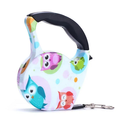 Fashion Printed Retractable Dog Leash 3m & 5m – 16 Colors | Wahooly Fashion Printed Retractable Dog Leash – 3m & 5m | 16 Colors for Small Dogs & Cats