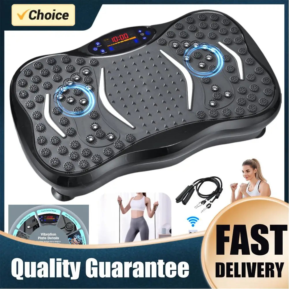 Fat Shaking Machine Bluetooth Vibration Plate Exercise Machine Vibration Plate for Weight Loss Whole Body Vibration Machine Fat Shaking Machine Bluetooth Vibration Plate Exercise Machine Vibration Plate for Weight Loss Whole Body Vibration Machine