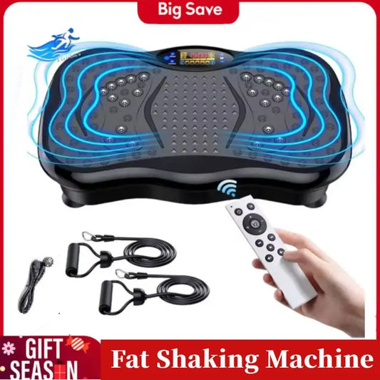 Fat Vibration Plate Device Powered Vibration Platform for Full Body Training Fat Burning & Muscle Building Weight Loss & Shaping Fat Vibration Plate Device Powered Vibration Platform for Full Body Training Fat Burning & Muscle Building Weight Loss & Shaping