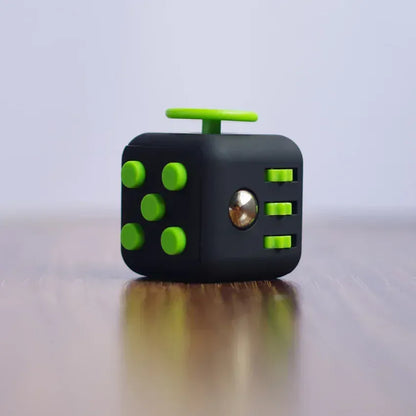 Fidget Cube Stress Relief Dice - 6-Sided Sensory Toy for Anxiety - Wahooly Fidget Cube Stress Relief Dice - 6-Sided Sensory Toy for Anxiety & Focus
