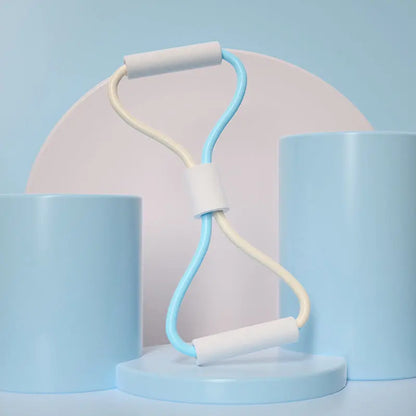 Figure-8 Resistance Band & Chest Expander for Yoga & Pilates | Wahooly Figure-8 Resistance Band & Chest Expander – Yoga, Pilates & Home Gym Fitness