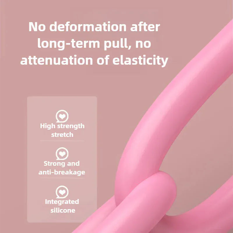 Figure-8 Resistance Band & Chest Expander for Yoga & Pilates | Wahooly Figure-8 Resistance Band & Chest Expander – Yoga, Pilates & Home Gym Fitness