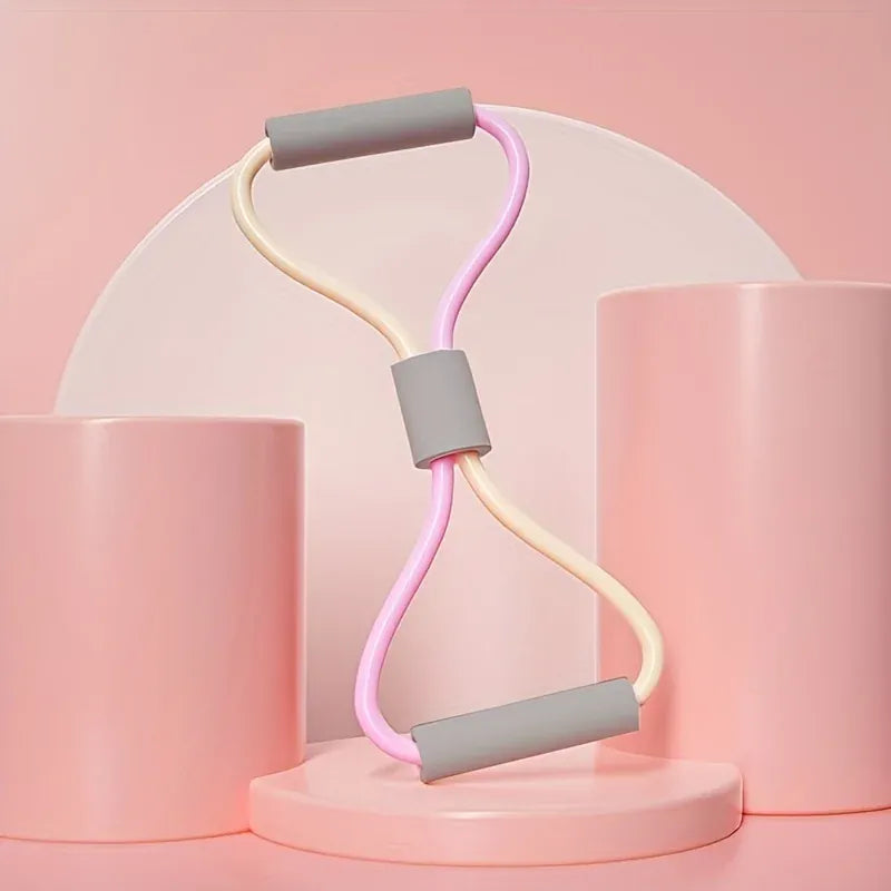 Figure-8 Resistance Band & Chest Expander for Yoga & Pilates | Wahooly Figure-8 Resistance Band & Chest Expander – Yoga, Pilates & Home Gym Fitness