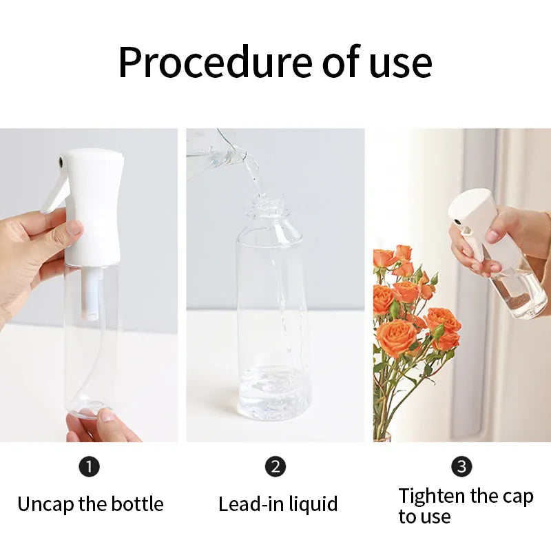 Fine Mist Spray Bottle 200ml 300ml 500ml | Reusable Multi-Use Sprayer | Plants, Hair, Skincare & Travel Fine Mist Spray Bottle — 200ml / 300ml / 500ml | Reusable Multi-Use Sprayer for Plants, Hair, Skincare & Travel