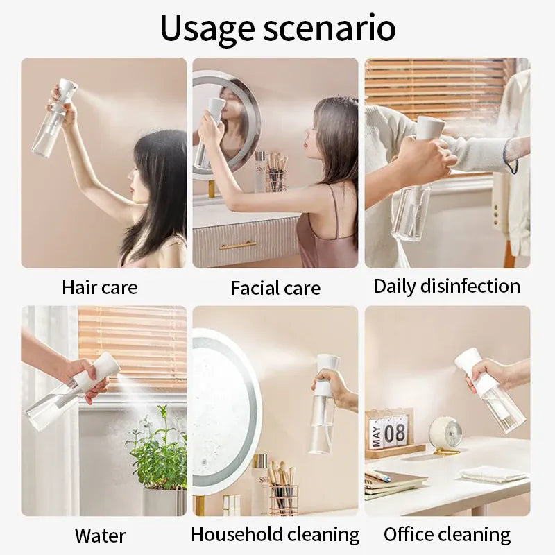 Fine Mist Spray Bottle 200ml 300ml 500ml | Reusable Multi-Use Sprayer | Plants, Hair, Skincare & Travel Fine Mist Spray Bottle — 200ml / 300ml / 500ml | Reusable Multi-Use Sprayer for Plants, Hair, Skincare & Travel