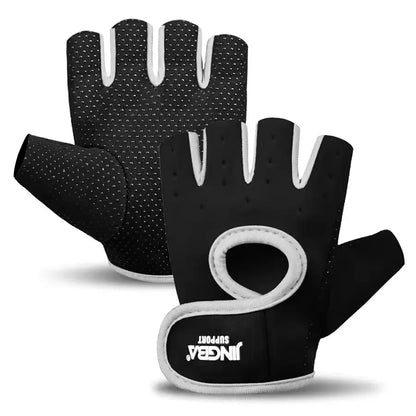 Fitness Half Finger Gloves Unisex Fitness Gym Weightlifting Exercise Gloves Silicone Anti Slip Breathable Outdoor Cycling Gloves Fitness Half Finger Gloves Unisex Fitness Gym Weightlifting Exercise Gloves Silicone Anti Slip Breathable Outdoor Cycling Gloves
