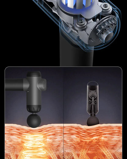 Fitness Massage Gun Fascia Deep Muscle Relax Body Neck Massager Electric Fitness Equipment Noise Reduction Christmas gift Fitness Massage Gun Fascia Deep Muscle Relax Body Neck Massager Electric Fitness Equipment Noise Reduction Christmas gift