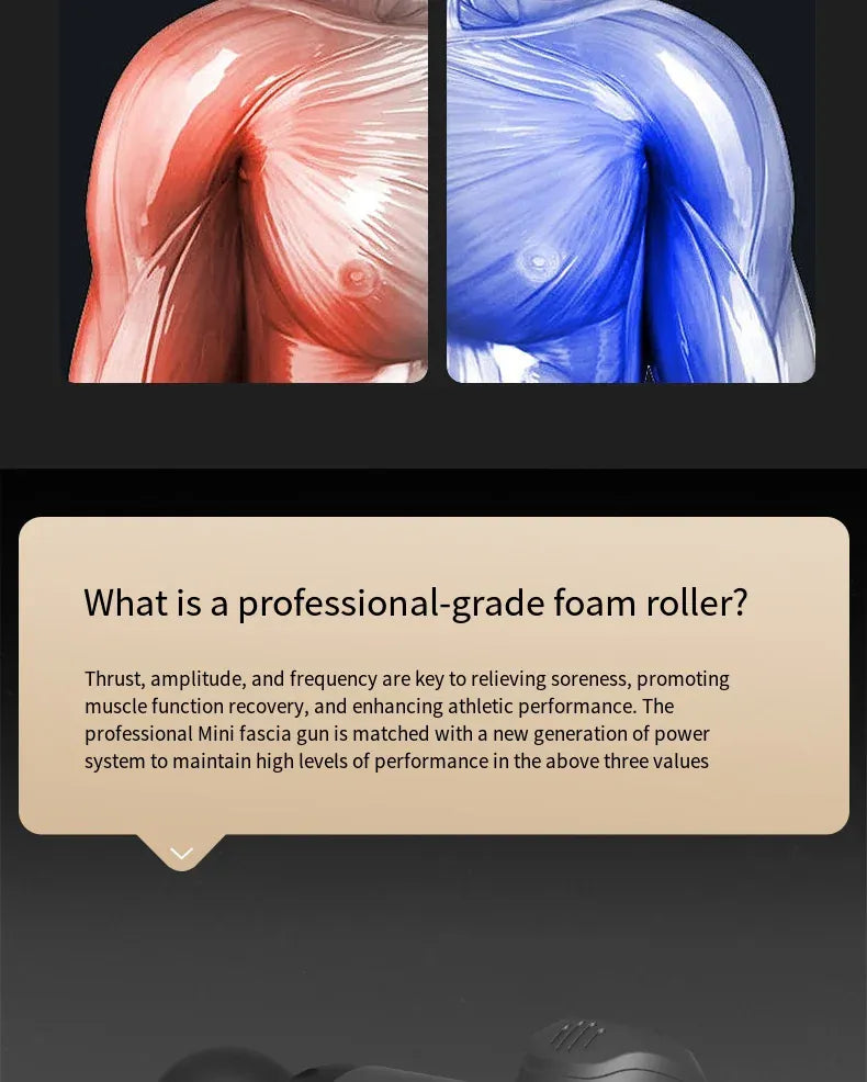 Fitness Massage Gun Fascia Deep Muscle Relax Body Neck Massager Electric Fitness Equipment Noise Reduction Christmas gift Fitness Massage Gun Fascia Deep Muscle Relax Body Neck Massager Electric Fitness Equipment Noise Reduction Christmas gift