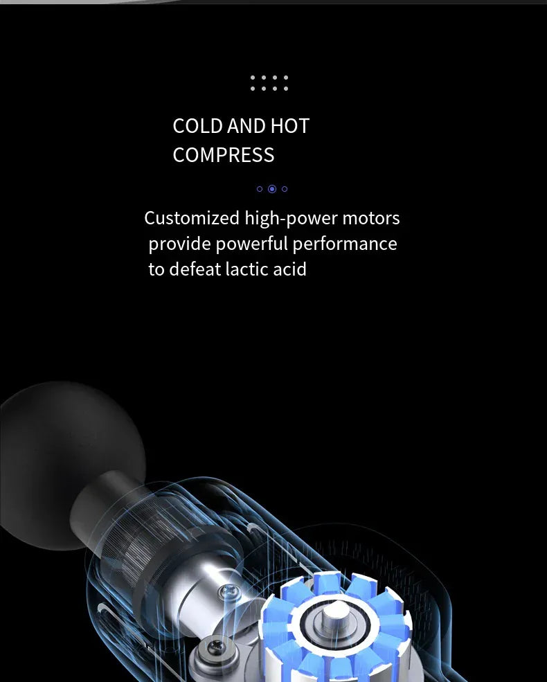 Fitness Massage Gun Fascia Deep Muscle Relax Body Neck Massager Electric Fitness Equipment Noise Reduction Christmas gift Fitness Massage Gun Fascia Deep Muscle Relax Body Neck Massager Electric Fitness Equipment Noise Reduction Christmas gift