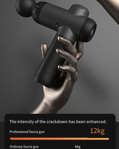 Fitness Massage Gun Fascia Deep Muscle Relax Body Neck Massager Electric Fitness Equipment Noise Reduction Christmas gift Fitness Massage Gun Fascia Deep Muscle Relax Body Neck Massager Electric Fitness Equipment Noise Reduction Christmas gift