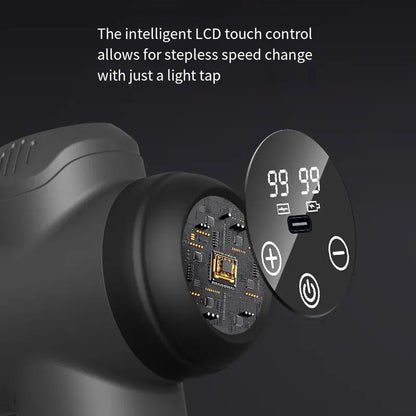 Fitness Massage Gun Fascia Deep Muscle Relax Body Neck Massager Electric Fitness Equipment Noise Reduction Christmas gift Fitness Massage Gun Fascia Deep Muscle Relax Body Neck Massager Electric Fitness Equipment Noise Reduction Christmas gift