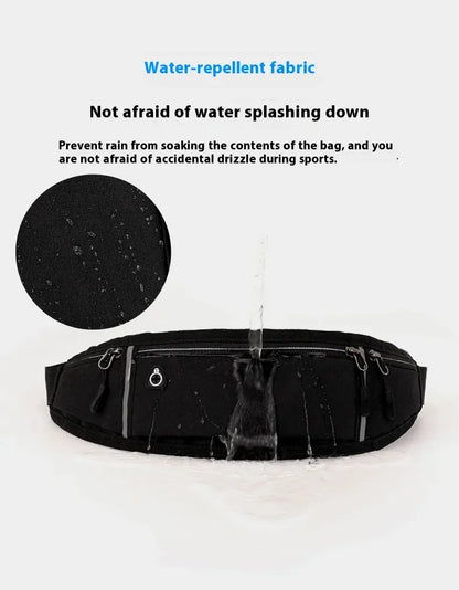 Fitness outdoor sports waist bag, running mobile waist bag, men's and women's outdoor equipment, invisible waterproof mini waist Fitness outdoor sports waist bag, running mobile waist bag, men's and women's outdoor equipment, invisible waterproof mini waist
