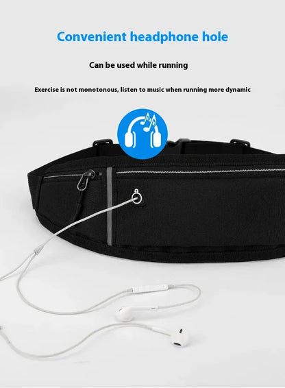 Fitness outdoor sports waist bag, running mobile waist bag, men's and women's outdoor equipment, invisible waterproof mini waist Fitness outdoor sports waist bag, running mobile waist bag, men's and women's outdoor equipment, invisible waterproof mini waist