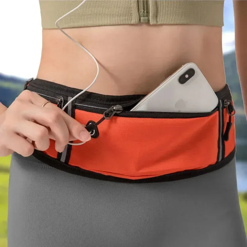Fitness outdoor sports waist bag, running mobile waist bag, men's and women's outdoor equipment, invisible waterproof mini waist Fitness outdoor sports waist bag, running mobile waist bag, men's and women's outdoor equipment, invisible waterproof mini waist