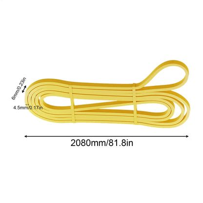 Fitness Resistance Bands TPE Strength Training Pull-Up Stretching | Wahooly Fitness Resistance Bands – TPE Elastic Bands for Strength Training, Pull-Ups & Stretching