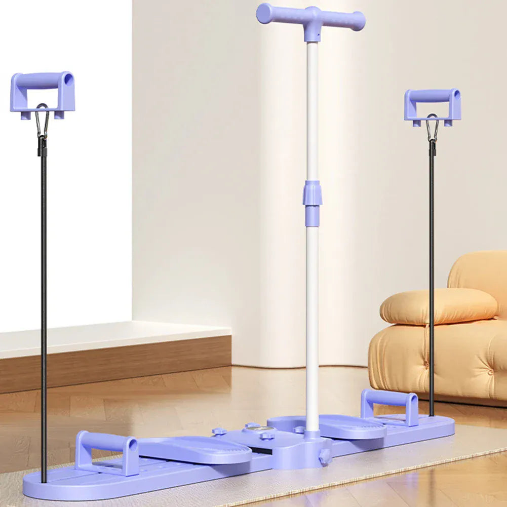 Fitness Ski Machine With Handle& Pull Rope Foldable Simulated Ski Trainer Pelvic Floor Muscle Strengthener For Full Body Workout Fitness Ski Machine With Handle& Pull Rope Foldable Simulated Ski Trainer Pelvic Floor Muscle Strengthener For Full Body Workout