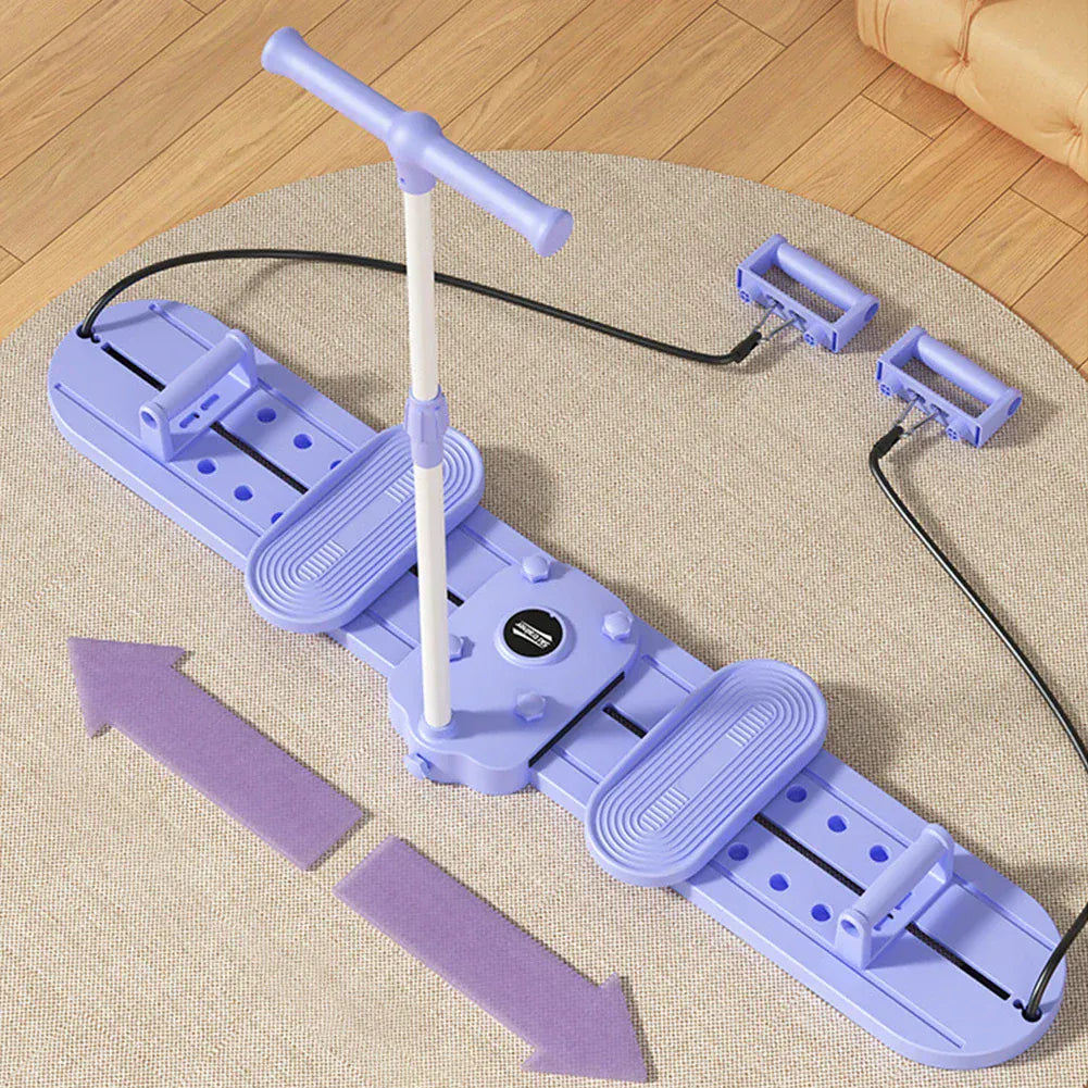 Fitness Ski Machine With Handle& Pull Rope Foldable Simulated Ski Trainer Pelvic Floor Muscle Strengthener For Full Body Workout Fitness Ski Machine With Handle& Pull Rope Foldable Simulated Ski Trainer Pelvic Floor Muscle Strengthener For Full Body Workout