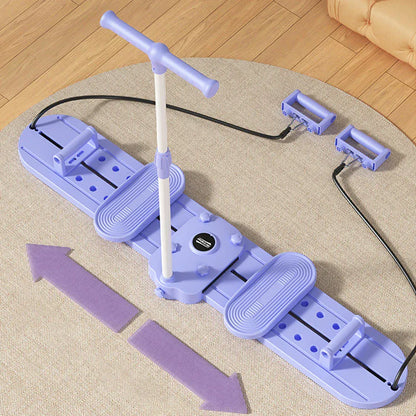 Fitness Ski Machine With Handle& Pull Rope Foldable Simulated Ski Trainer Pelvic Floor Muscle Strengthener For Full Body Workout Fitness Ski Machine With Handle& Pull Rope Foldable Simulated Ski Trainer Pelvic Floor Muscle Strengthener For Full Body Workout