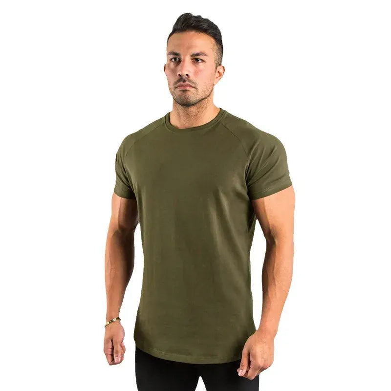 Fitness T-Shirt Men Bodybuilding Short Sleeve Sport Running T-shirt Men Sportswear Workout Shirts Male Men Gym Summer Tops Tee Fitness T-Shirt Men Bodybuilding Short Sleeve Sport Running T-shirt Men Sportswear Workout Shirts Male Men Gym Summer Tops Tee