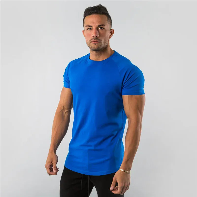 Fitness T-Shirt Men Bodybuilding Short Sleeve Sport Running T-shirt Men Sportswear Workout Shirts Male Men Gym Summer Tops Tee Fitness T-Shirt Men Bodybuilding Short Sleeve Sport Running T-shirt Men Sportswear Workout Shirts Male Men Gym Summer Tops Tee