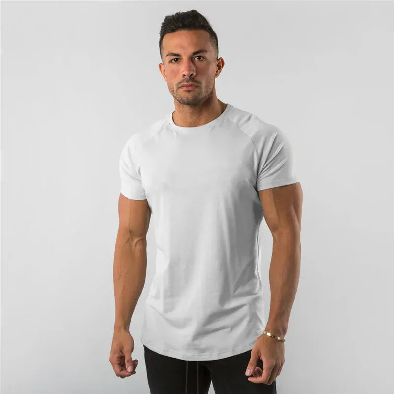 Fitness T-Shirt Men Bodybuilding Short Sleeve Sport Running T-shirt Men Sportswear Workout Shirts Male Men Gym Summer Tops Tee Fitness T-Shirt Men Bodybuilding Short Sleeve Sport Running T-shirt Men Sportswear Workout Shirts Male Men Gym Summer Tops Tee