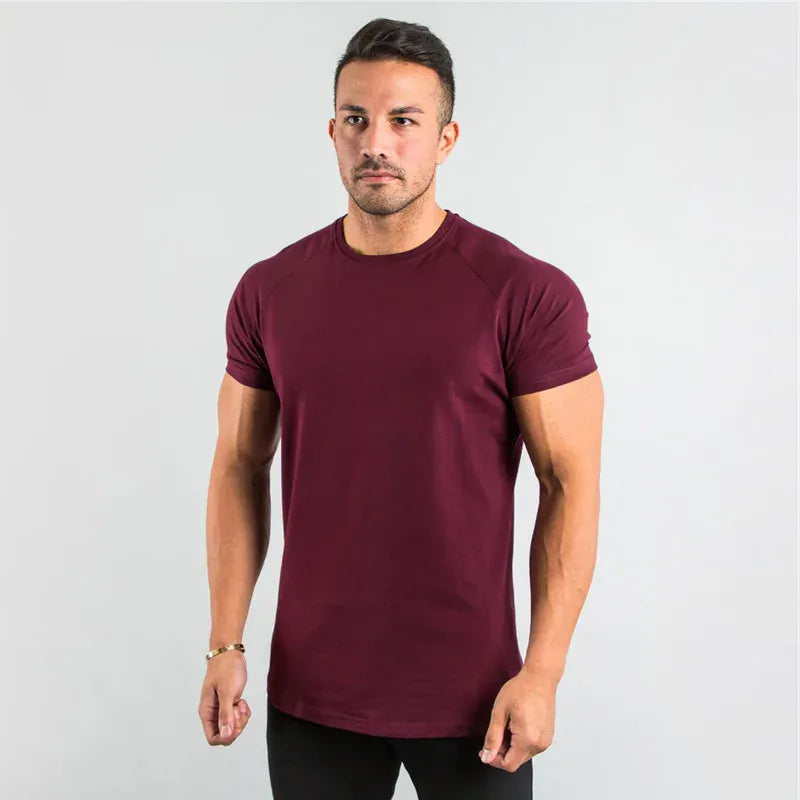 Fitness T-Shirt Men Bodybuilding Short Sleeve Sport Running T-shirt Men Sportswear Workout Shirts Male Men Gym Summer Tops Tee Fitness T-Shirt Men Bodybuilding Short Sleeve Sport Running T-shirt Men Sportswear Workout Shirts Male Men Gym Summer Tops Tee