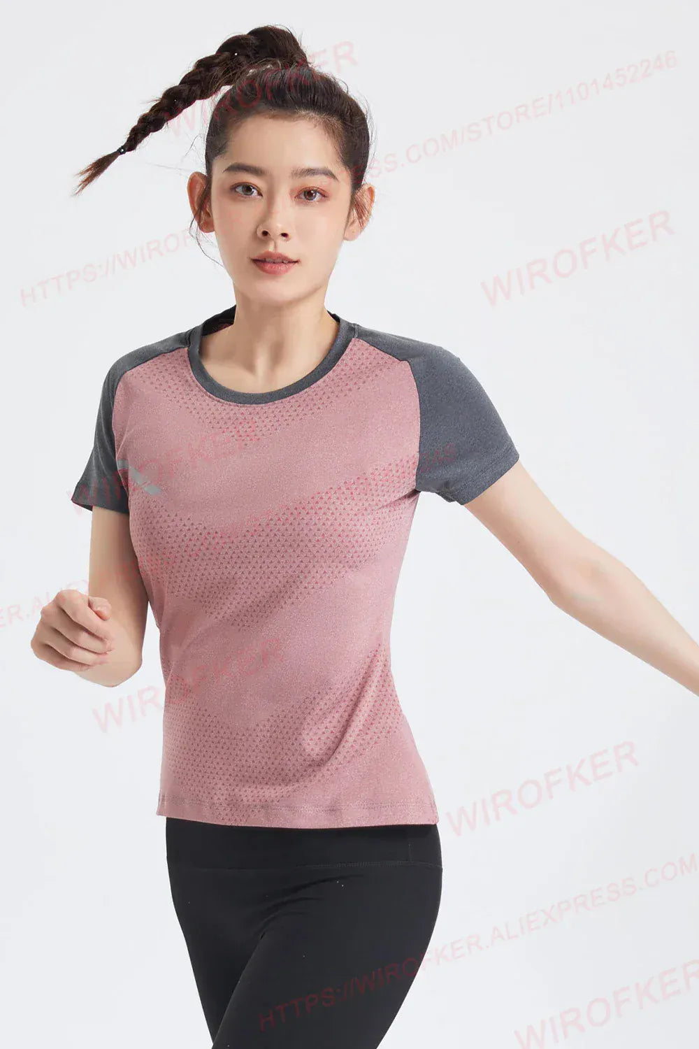 Fitness Women Shirts Quick Dry Yoga Sport T Shirt Gym Running Sportswear Tops Short Sleeve Training Blouses Jersey Jogging Tee Fitness Women Shirts Quick Dry Yoga Sport T Shirt Gym Running Sportswear Tops Short Sleeve Training Blouses Jersey Jogging Tee