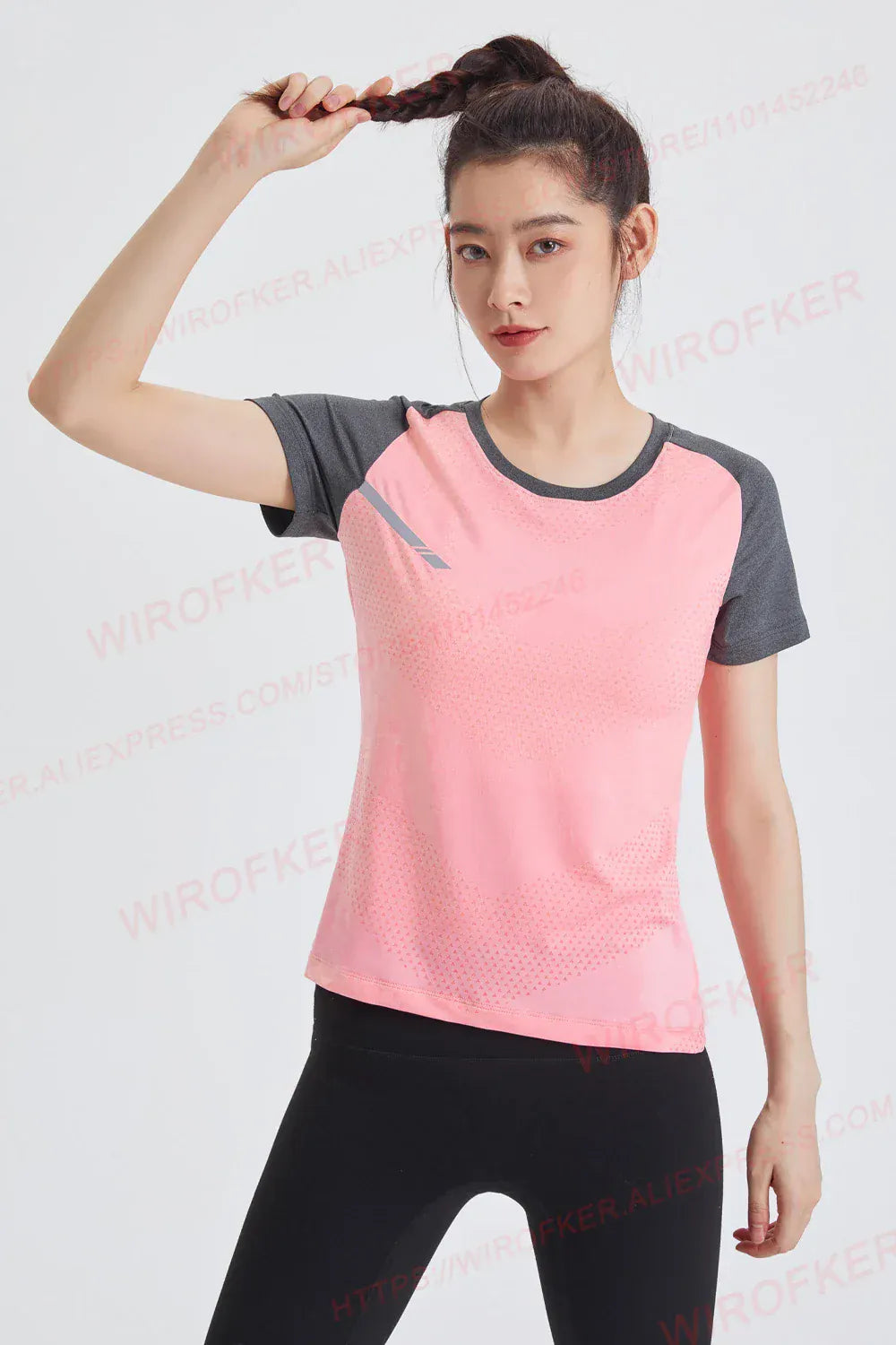 Fitness Women Shirts Quick Dry Yoga Sport T Shirt Gym Running Sportswear Tops Short Sleeve Training Blouses Jersey Jogging Tee Fitness Women Shirts Quick Dry Yoga Sport T Shirt Gym Running Sportswear Tops Short Sleeve Training Blouses Jersey Jogging Tee