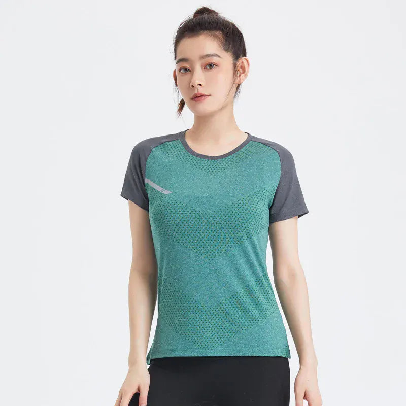 Fitness Women Shirts Quick Dry Yoga Sport T Shirt Gym Running Sportswear Tops Short Sleeve Training Blouses Jersey Jogging Tee Fitness Women Shirts Quick Dry Yoga Sport T Shirt Gym Running Sportswear Tops Short Sleeve Training Blouses Jersey Jogging Tee