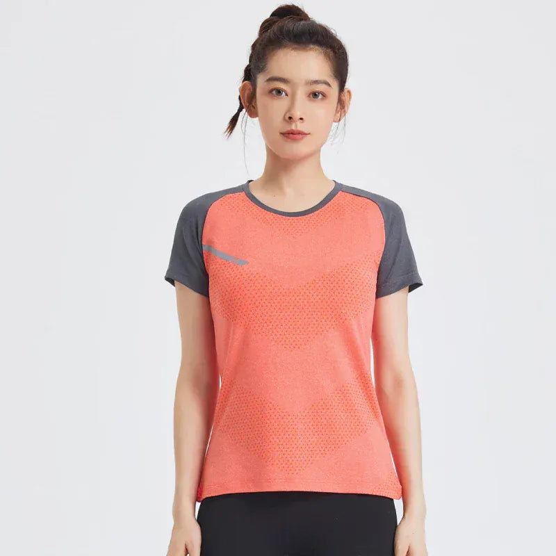 Fitness Women Shirts Quick Dry Yoga Sport T Shirt Gym Running Sportswear Tops Short Sleeve Training Blouses Jersey Jogging Tee Fitness Women Shirts Quick Dry Yoga Sport T Shirt Gym Running Sportswear Tops Short Sleeve Training Blouses Jersey Jogging Tee