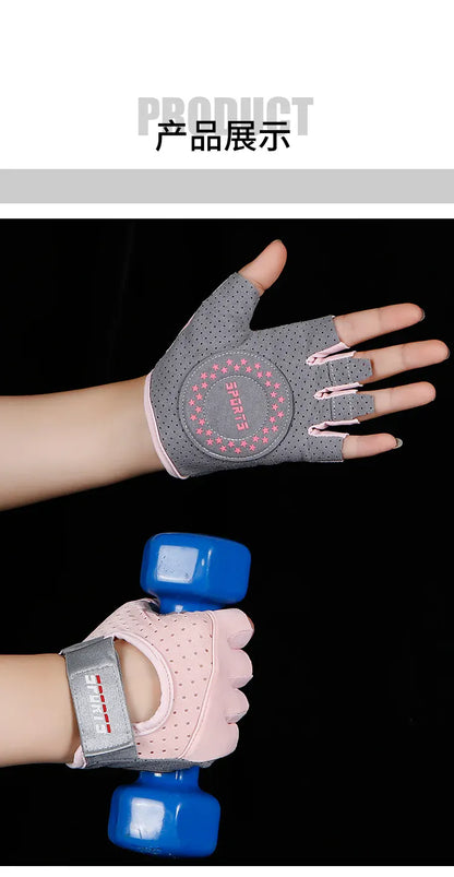 Fitness Yoga Gloves for Men Women Gym Hiking Summer Ice Silk Breathable Gloves Cycling Anti Slip Exercise Weightlifting Gloves Fitness Yoga Gloves for Men Women Gym Hiking Summer Ice Silk Breathable Gloves Cycling Anti Slip Exercise Weightlifting Gloves