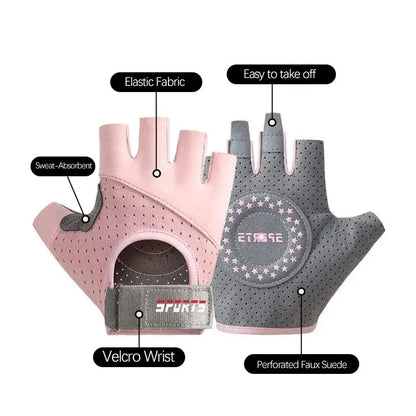 Fitness Yoga Gloves for Men Women Gym Hiking Summer Ice Silk Breathable Gloves Cycling Anti Slip Exercise Weightlifting Gloves Fitness Yoga Gloves for Men Women Gym Hiking Summer Ice Silk Breathable Gloves Cycling Anti Slip Exercise Weightlifting Gloves