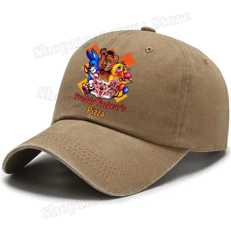 Five Nights At Freddys Baseball Cap Men Fnafs Anime Retro Sun Hat Boy Outdoor Sports Sunbonnet Adult Spring Autumn Headgear Gift Five Nights At Freddys Baseball Cap Men Fnafs Anime Retro Sun Hat Boy Outdoor Sports Sunbonnet Adult Spring Autumn Headgear Gift