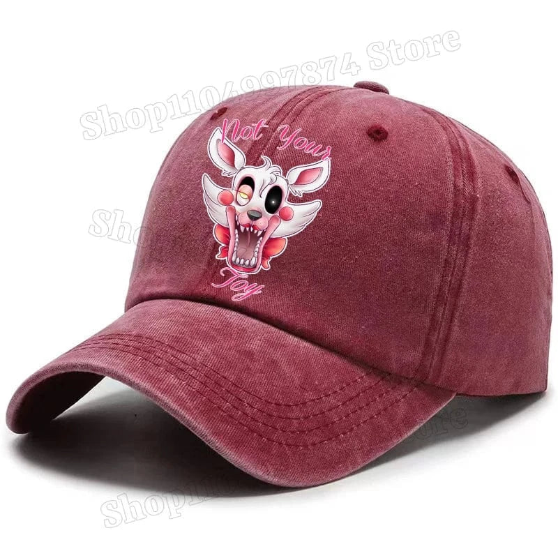 Five Nights At Freddys Baseball Cap Men Fnafs Anime Retro Sun Hat Boy Outdoor Sports Sunbonnet Adult Spring Autumn Headgear Gift Five Nights At Freddys Baseball Cap Men Fnafs Anime Retro Sun Hat Boy Outdoor Sports Sunbonnet Adult Spring Autumn Headgear Gift