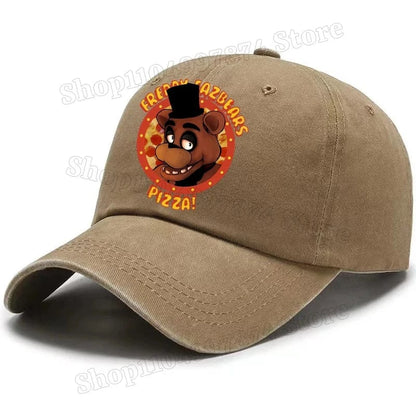 Five Nights At Freddys Baseball Cap Men Fnafs Anime Retro Sun Hat Boy Outdoor Sports Sunbonnet Adult Spring Autumn Headgear Gift Five Nights At Freddys Baseball Cap Men Fnafs Anime Retro Sun Hat Boy Outdoor Sports Sunbonnet Adult Spring Autumn Headgear Gift