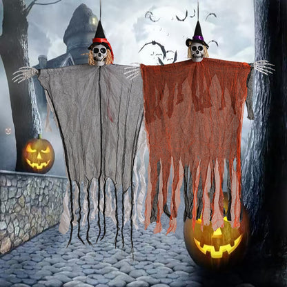 Flexibly Matched Halloween Decorations Halloween Skull Ghost Decoration Spooky Halloween Hanging Ghost for Haunted for Porch Flexibly Matched Halloween Decorations Halloween Skull Ghost Decoration Spooky Halloween Hanging Ghost for Haunted for Porch