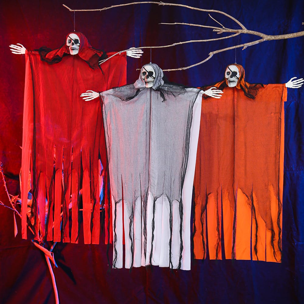 Flexibly Matched Halloween Decorations Halloween Skull Ghost Decoration Spooky Halloween Hanging Ghost for Haunted for Porch Flexibly Matched Halloween Decorations Halloween Skull Ghost Decoration Spooky Halloween Hanging Ghost for Haunted for Porch