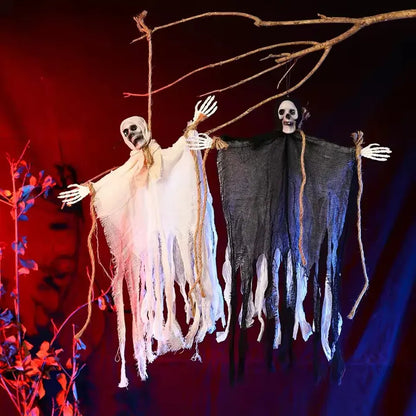 Flexibly Matched Halloween Decorations Halloween Skull Ghost Decoration Spooky Halloween Hanging Ghost for Haunted for Porch Flexibly Matched Halloween Decorations Halloween Skull Ghost Decoration Spooky Halloween Hanging Ghost for Haunted for Porch